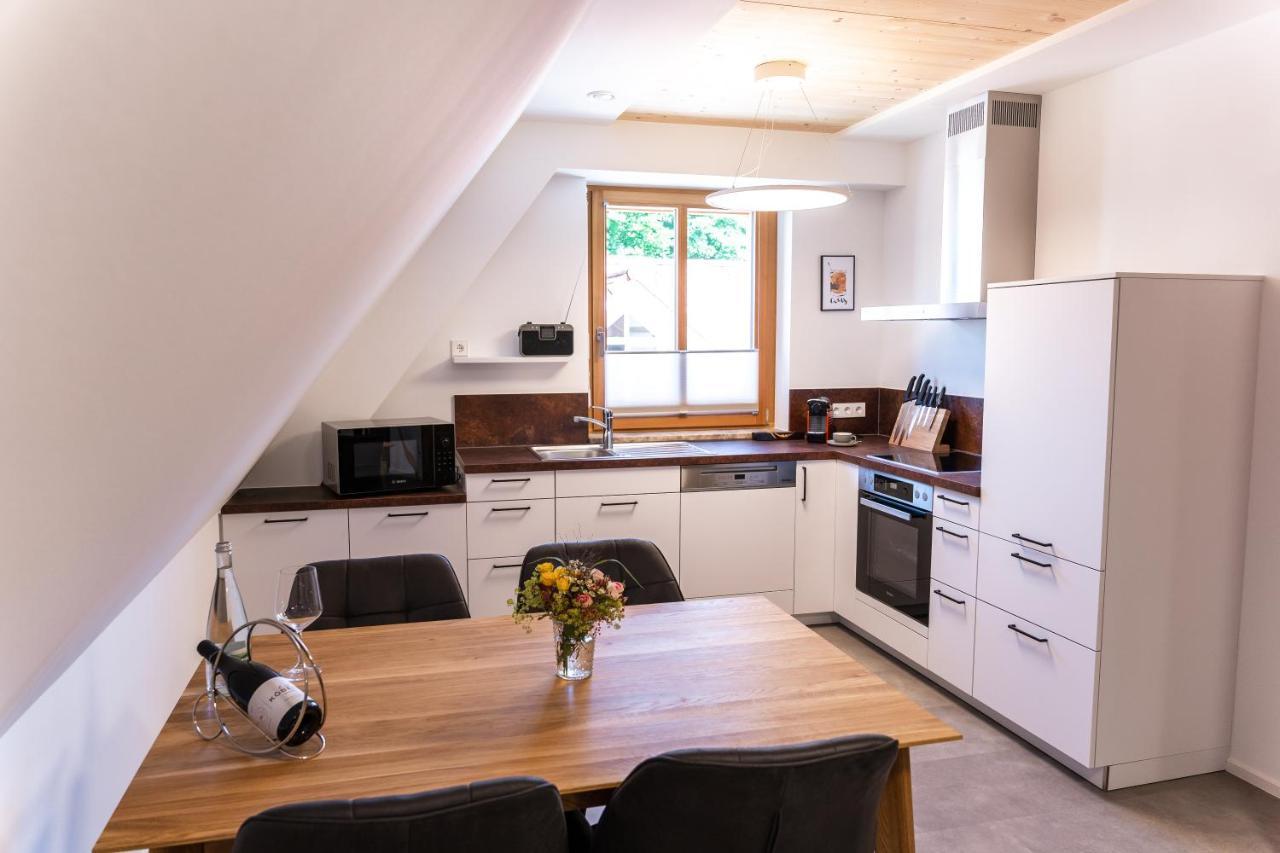 4 Apartments Im Hof By Gasthof Linde อัลบ์ชตัดท์ ภายนอก รูปภาพ